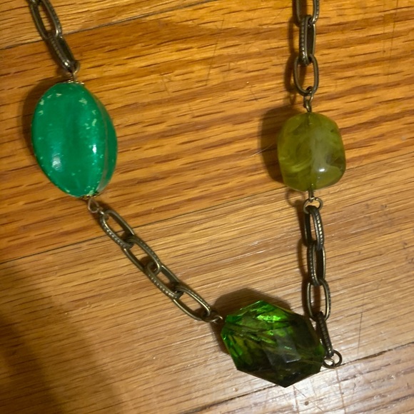 🐞2 for 30🐞 Green Stone Necklace - Picture 7 of 7
